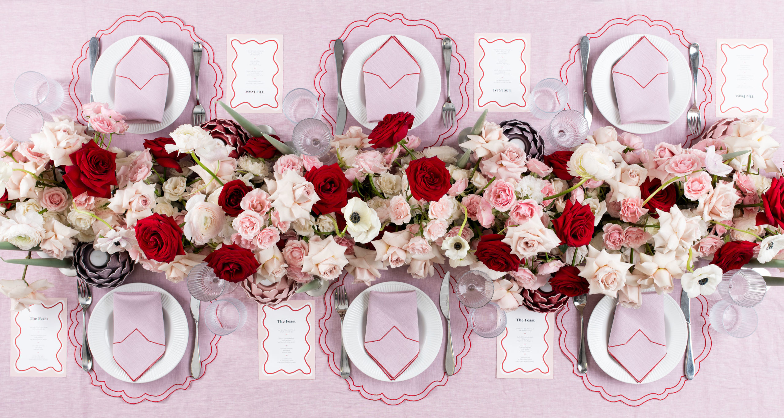 Lunch with the girls - tablescape - signature rentals