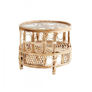 Rattan coffee table - Signature Rentals