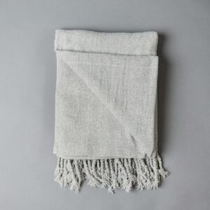 Chenille throw-Signature Rentals