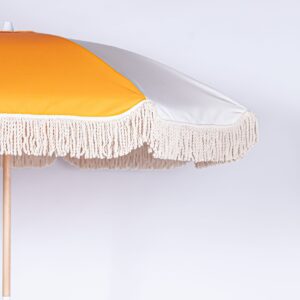 Fringed parasol-Tangerine Dream-Signature Rentals