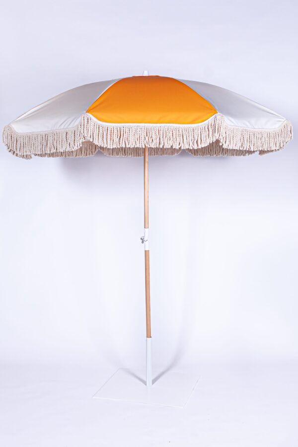 Fringed parasol-Tangerine Dream-Signature Rentals
