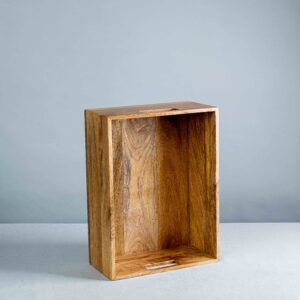 Mango wood box-Signature Rentals