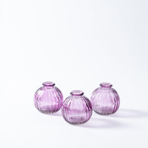 Glass bud vase-Signature Rentals