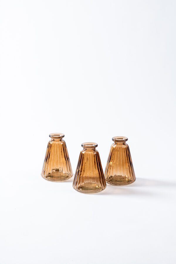 Glass bud vase-Signature Rentals