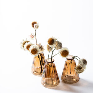 Glass bud vase-Signature Rentals