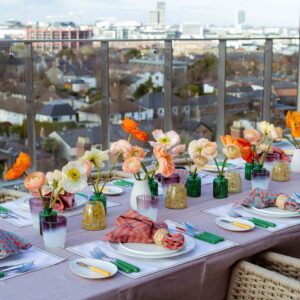 Petal tealight holder-Signature Rentals