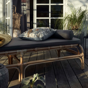 Rattan day bed-Signature Rentals