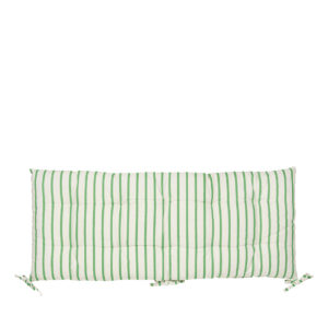 Striped bench cushion-Signature Rentals